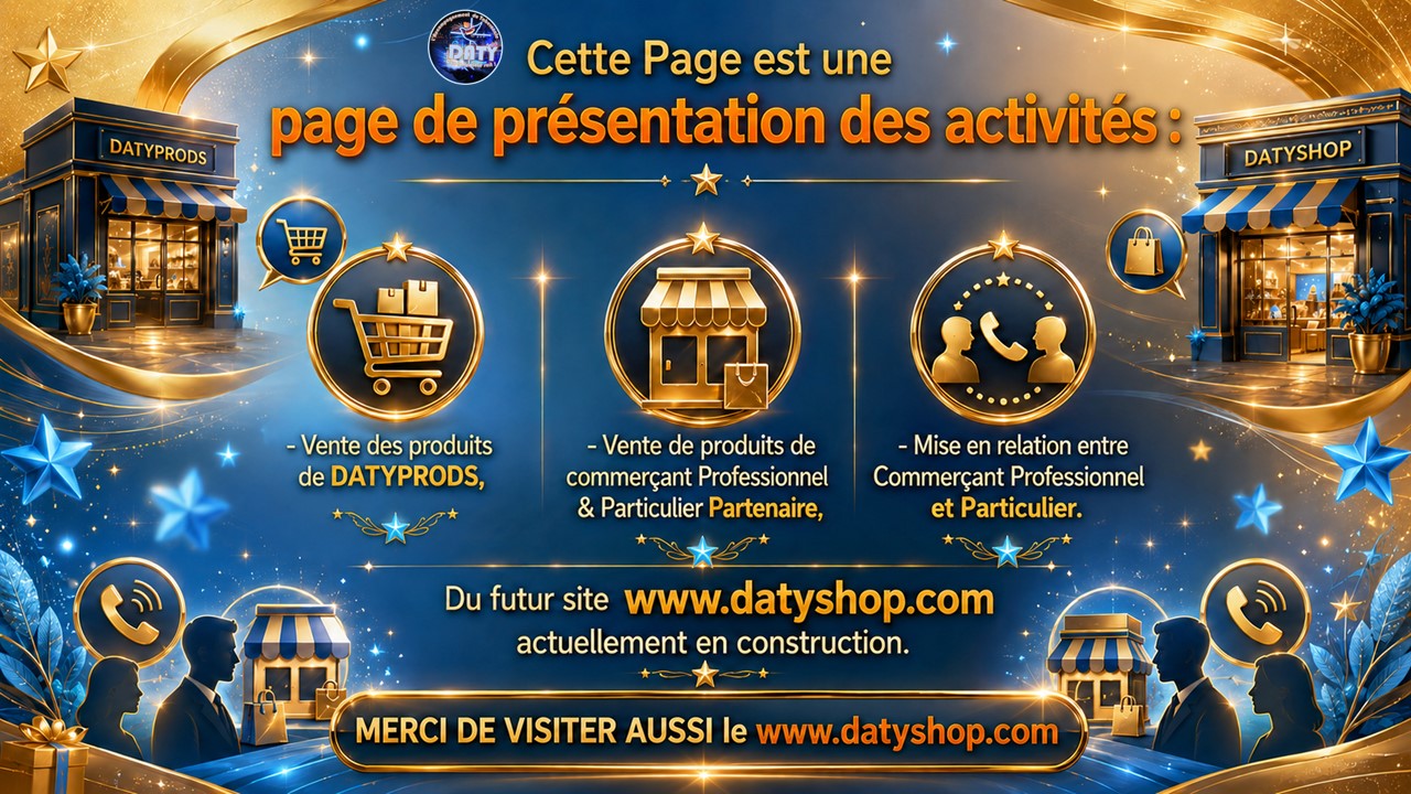 DATY PRODS 2026 DATYSHOP